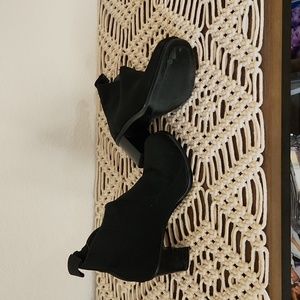 Charleston Shoe size 6 Black stretch Ankle boot excellent condition.